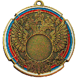 Медаль MD Rus.70/B (D-70 мм, D-25 мм, s-3 мм)