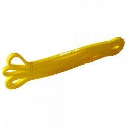 Эспандер петля резиновая 208х0.45х0.64 см, 1-10 кг Magnum желтая MRB100-6.4