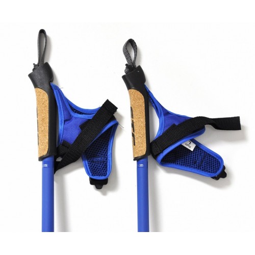 Реальное фото Палки лыжные STC Cyber 60% карбон 40% стекловолокно деколь от магазина Спортев