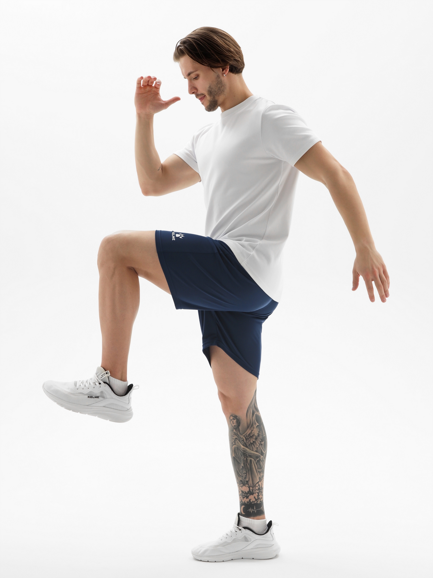 Реальное фото Шорты Kelme Badalona взрослые 7351ZB1255.416 от магазина Спортев