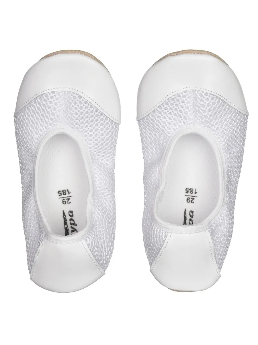 Реальное фото Чешки белые 5675-94 от магазина Спортев