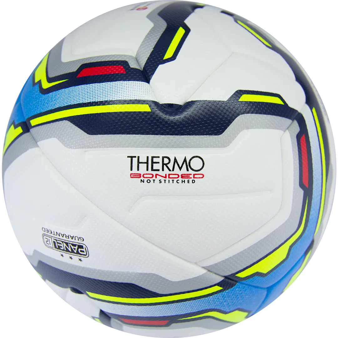 Реальное фото Мяч футбольный Vamos Inversor 12П №5 белый BV 3257-IST от магазина СпортЕВ