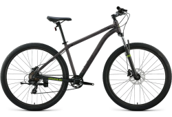 Велосипед Forward Apache SX 27.5 (2026) т.серый/черный