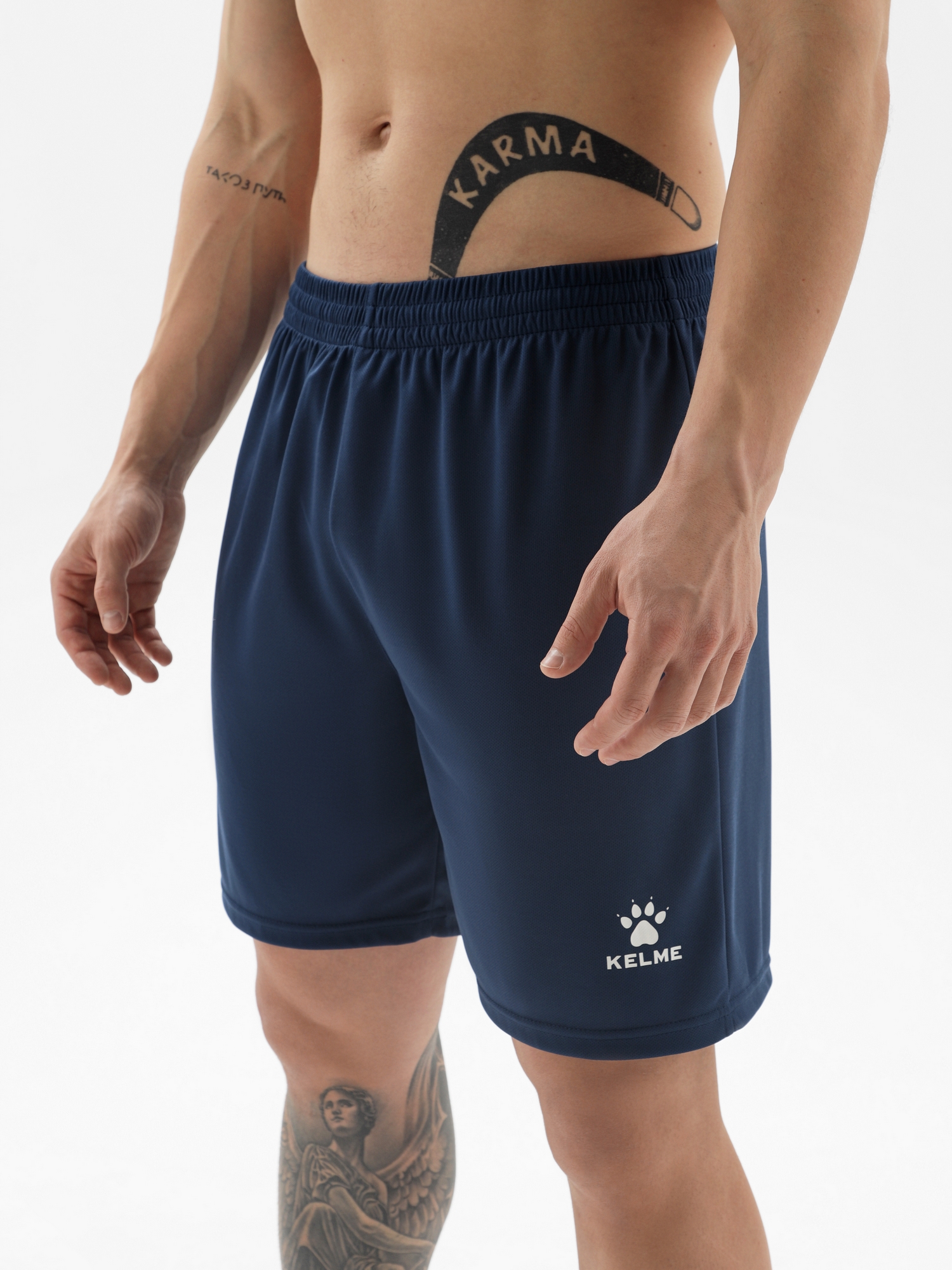 Реальное фото Шорты Kelme Badalona взрослые 7351ZB1255.416 от магазина Спортев