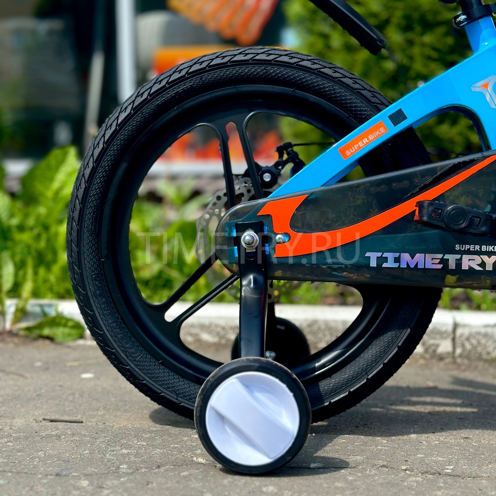 Реальное фото Велосипед Timetry TT5007 18" 1 скор. синий ЕВ26 от магазина Спортев