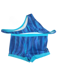 Купальник Arena раздельный голубой 89623