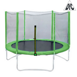 Батут DFC Trampoline Fitness 16ft наружн.сетка, св.зел. (488см)(два короба) 16FT-TR-LG Батут DFC Trampoline Fitness 16ft наружн.сетка, св.зел. (488см)(два короба) 16FT-TR-LG