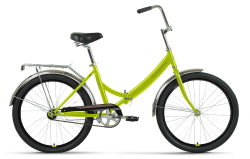 Велосипед Forward Valencia 24 1.0 скл (1ск) (2022) зеленый/серый