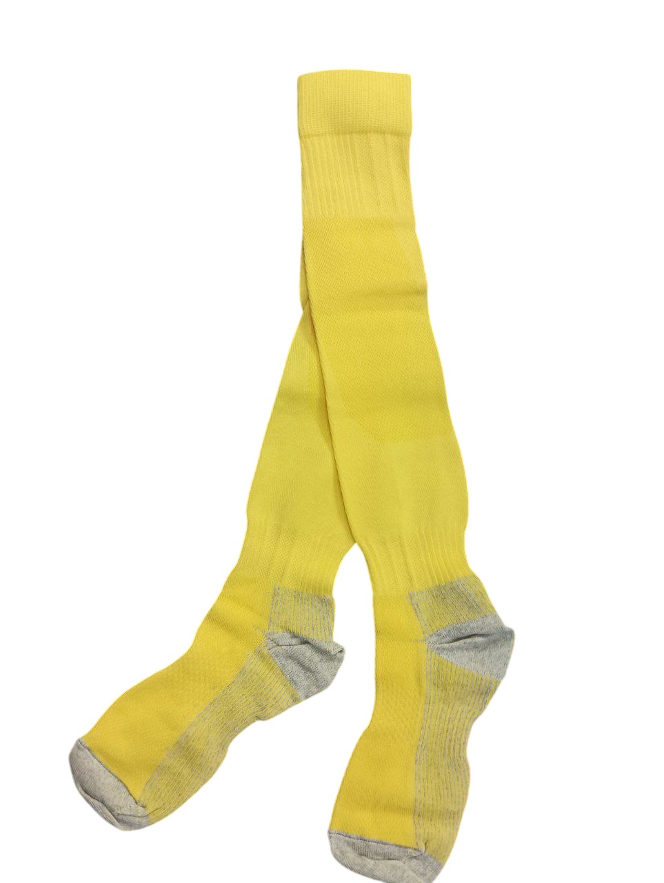 Реальное фото Гетры C392 взрослые желтые от магазина Спортев