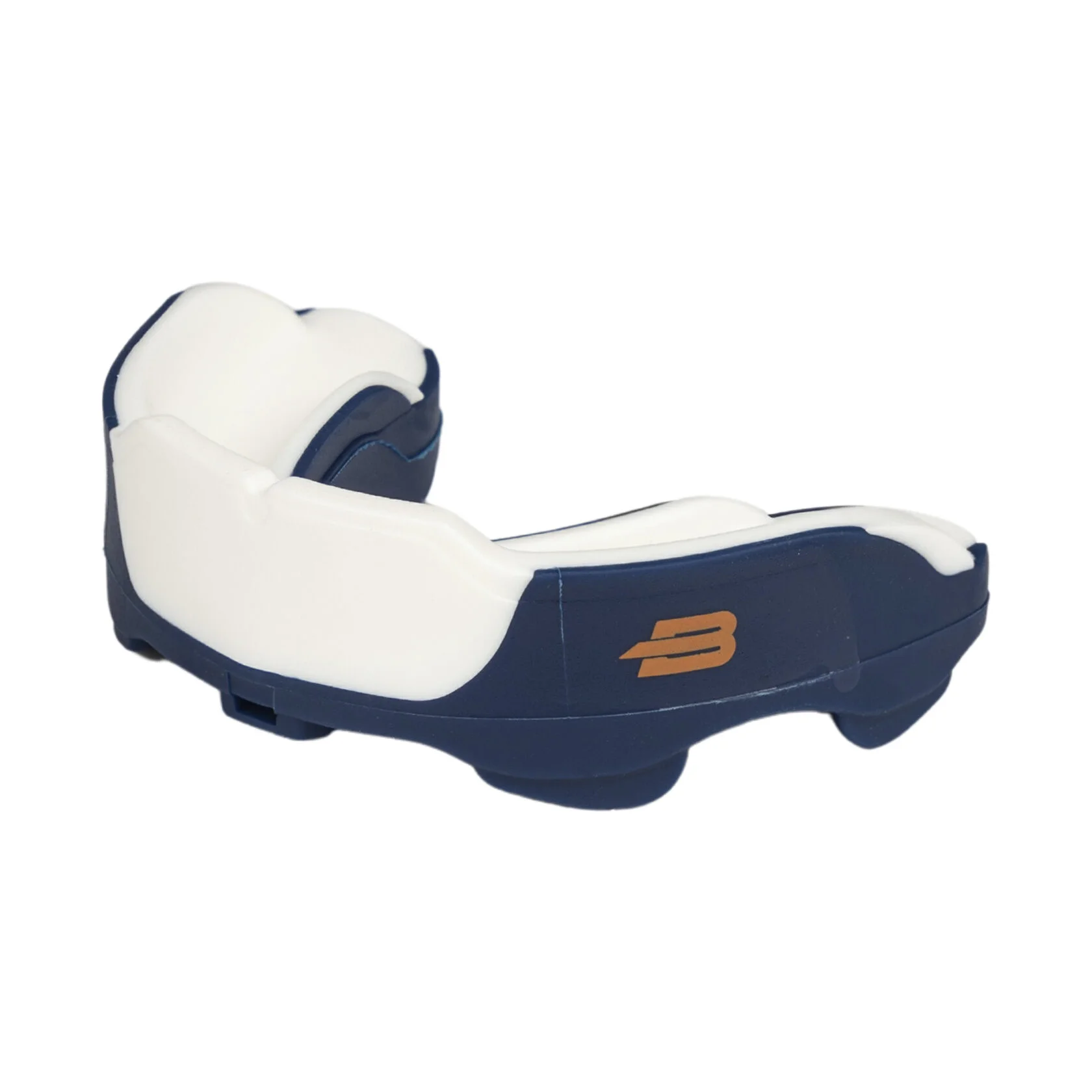 Реальное фото Капа одночелюстная BoyBo Defender BD150 Premium синий 5986 от магазина Спортев