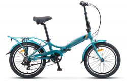 Велосипед Stels Pilot-650 20" (2021) синий V010