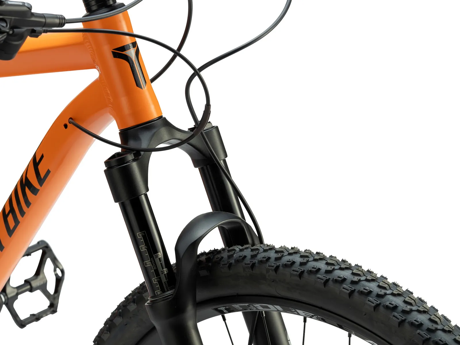 Реальное фото Велосипед Timetry TT253 29" 10 скор. оранжевый от магазина СпортЕВ