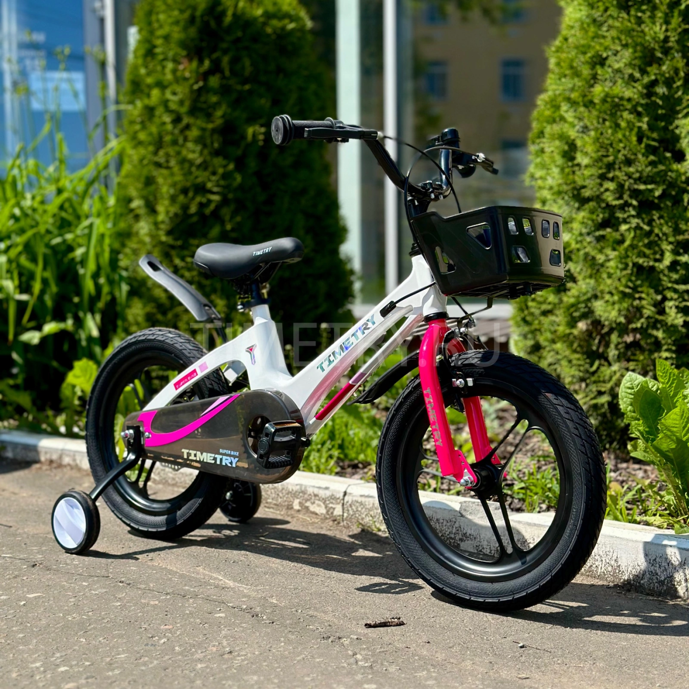Реальное фото Велосипед Timetry TT5007 18" 1 скор. белый ЕВ26 от магазина Спортев