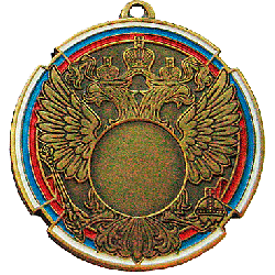 Медаль MD Rus.70/В (D-70 мм, D-25 мм, s-3 мм)