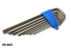 Шестигранник YC-623 Bike Hand с шаровыми головками 1,5-10мм 230042
