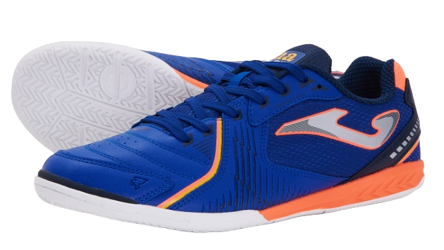 Бутсы Joma Dribling indoor 2023 синий/оранжевый DRIW2304IN Реальное фото Бутсы Joma Dribling indoor 2023 синий/оранжевый DRIW2304IN от магазина Спортев
