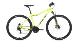 Велосипед Forward Sporting 29 2.2 D (21ск) (2022) ярко-зеленый/черный