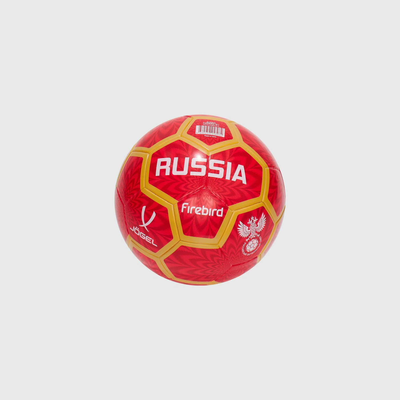 Реальное фото Мяч футбольный Jogel Russia Firebird №1 3932 от магазина Спортев