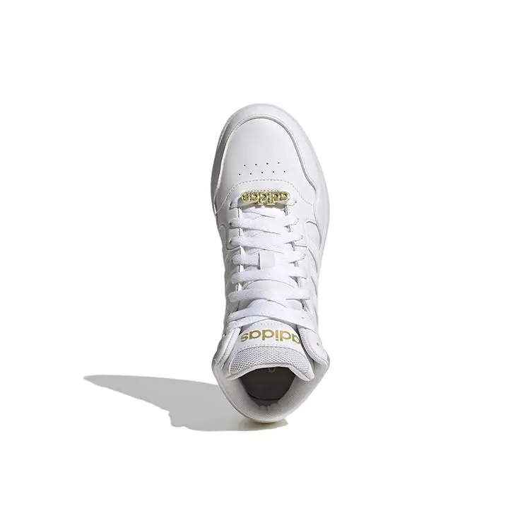 Кроссовки Adidas Hoops 3.0 белый/золотой GY4752 Реальное фото Кроссовки Adidas Hoops 3.0 белый/золотой GY4752 от магазина Спортев