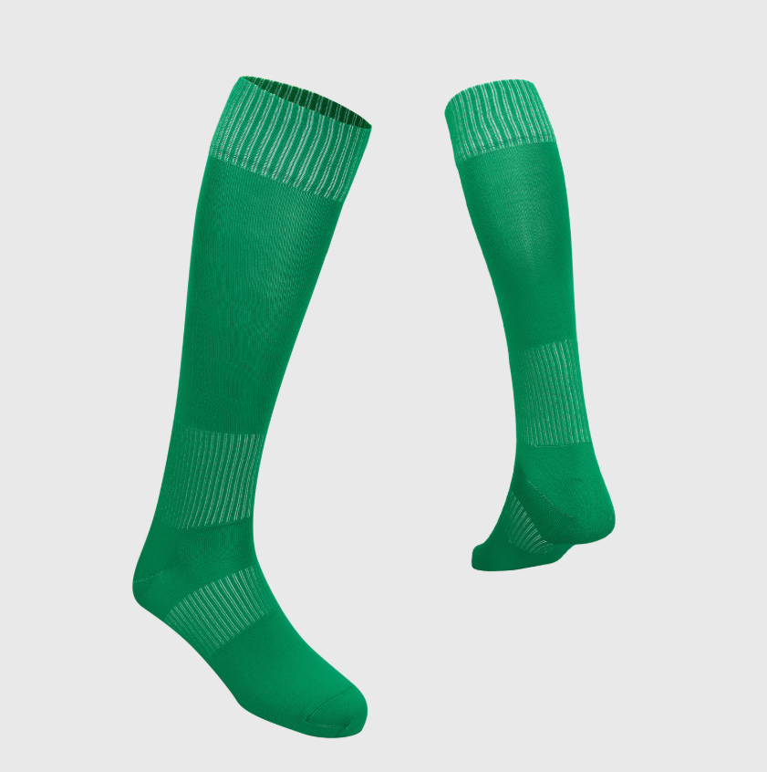 Реальное фото Гетры Silver Pinquin зеленые C003 от магазина Спортев